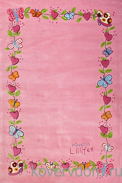 Ковер детский  ручной работы Prinzessin Lillifee 2153-01