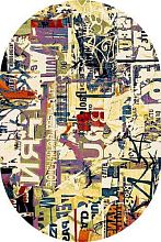 Детский ковер Кристэл 2776 multicolor ОВАЛ 