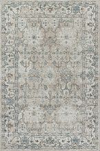 Пушистый ковер DONA G021 BEIGE-BLUE