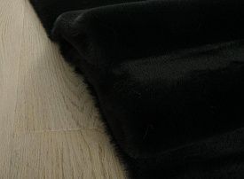 Ковер длинноворсовый RABBIT PREMIUM MS1000 BLACK