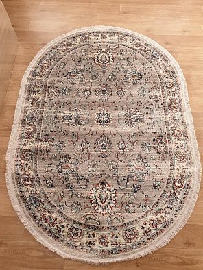 Ковер BROOKLYN 08618G GREY / GREY Овал