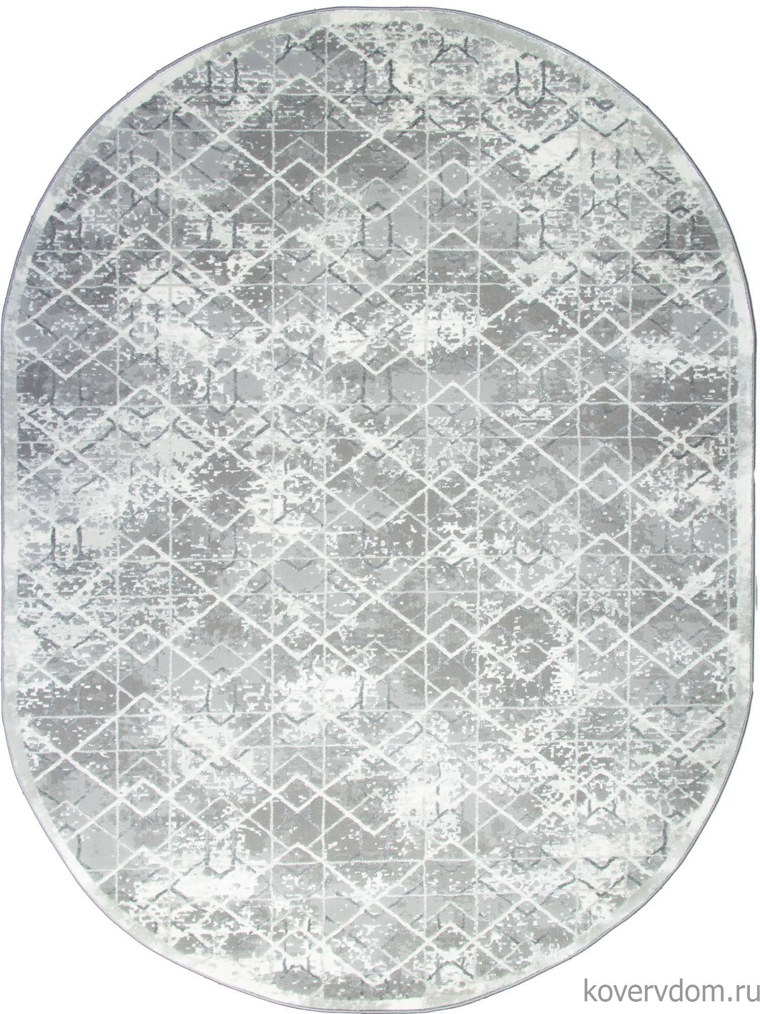 Ковер ARMINA GA033G GREY / GREY Овал