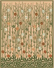 Шерстяной ковер Люберецкий из шерсти Венеция 80519