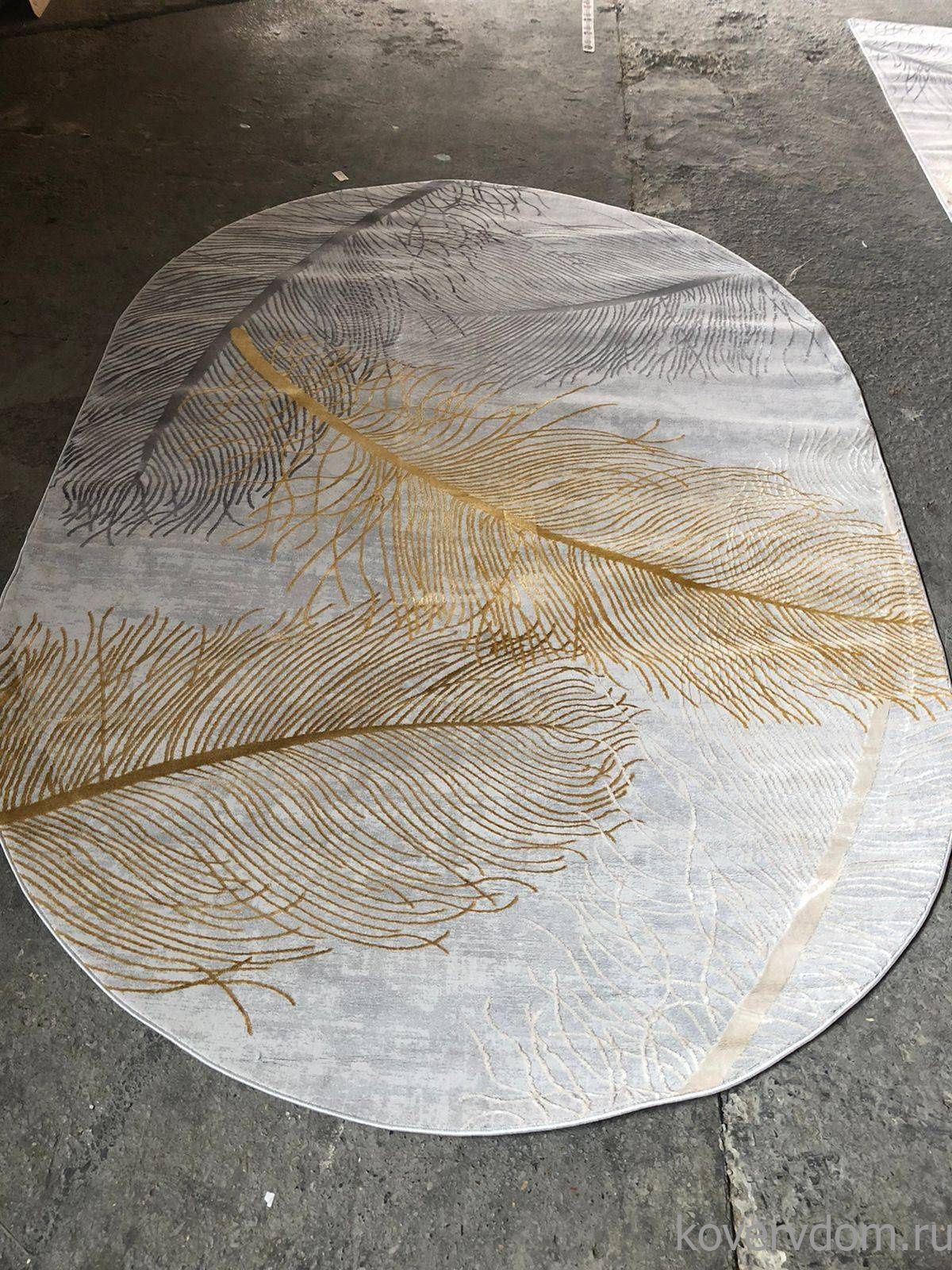 Ковер TOKIO 17982A CREAM / GREY Овал