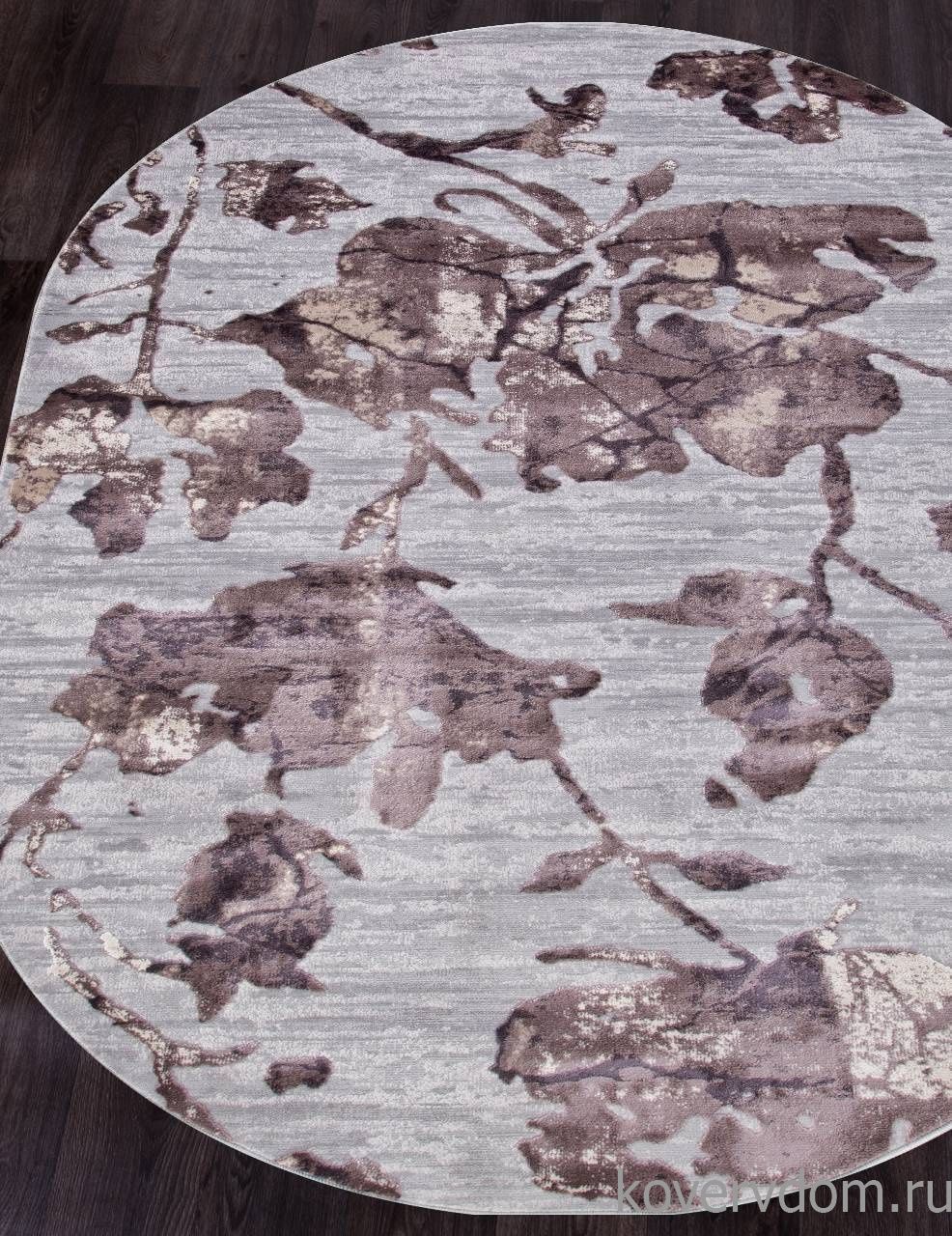 Ковер TOKIO 17974A GREY / PINK Овал