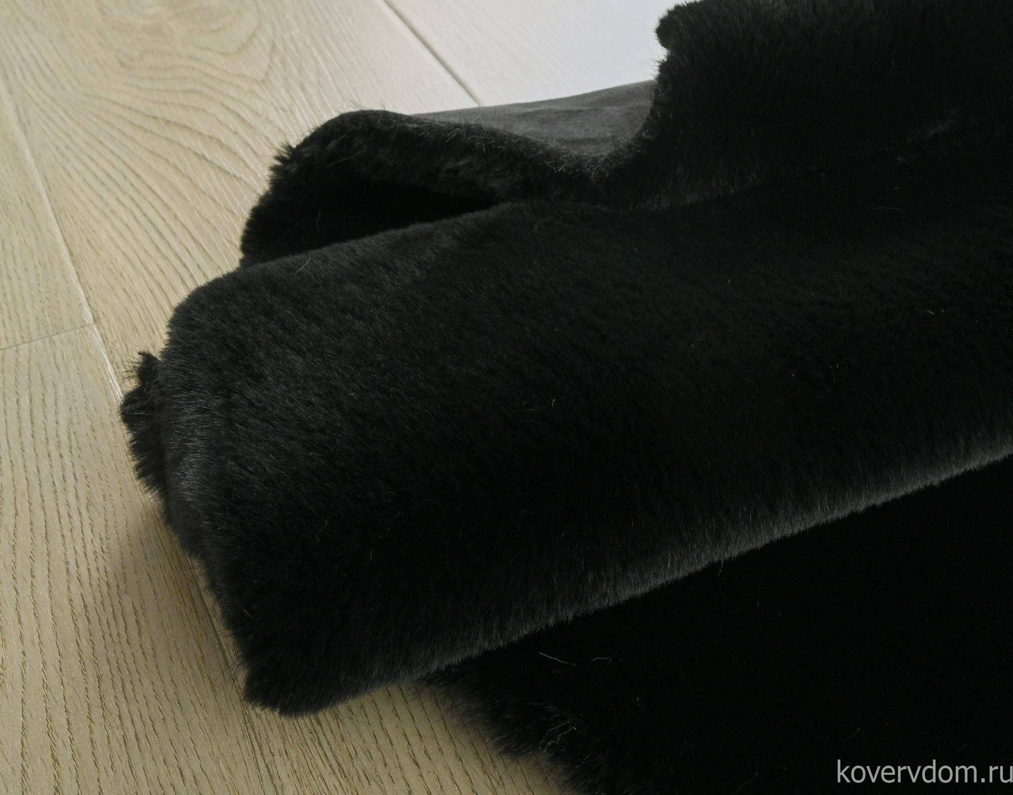 Ковер RABBIT PREMIUM MS1000 BLACK Круг