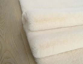 Ковер длинноворсовый RABBIT PREMIUM MS1000 CREAM