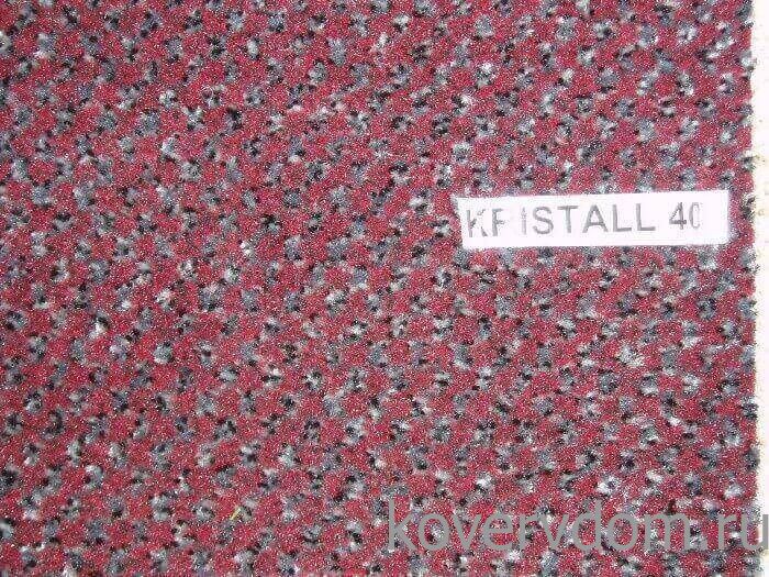 Грязезащитный коврик Kristall 40 бордовый