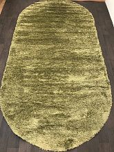 Ковер в виде травы SHAGGY ULTRA s600 LIGHT GREEN 2 Овал