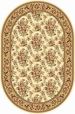 Ковер OLYMPOS d191 CREAM Овал
