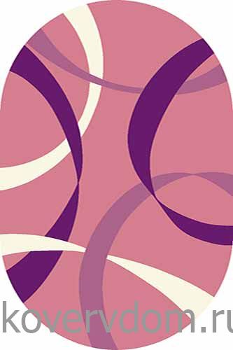 Ковер SUNRISE v801 PINK Овал