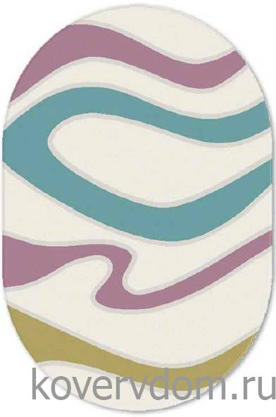 Ковер рельефный SOHO 1599-15533 ОВАЛ