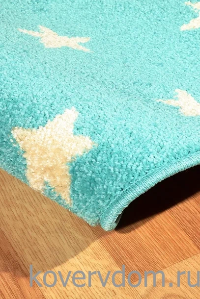 Ковер детский FUNKY TOP STARF blue ROUND