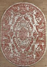 Овальный ковер розовый STYLE Q8738 055 PINK Овал