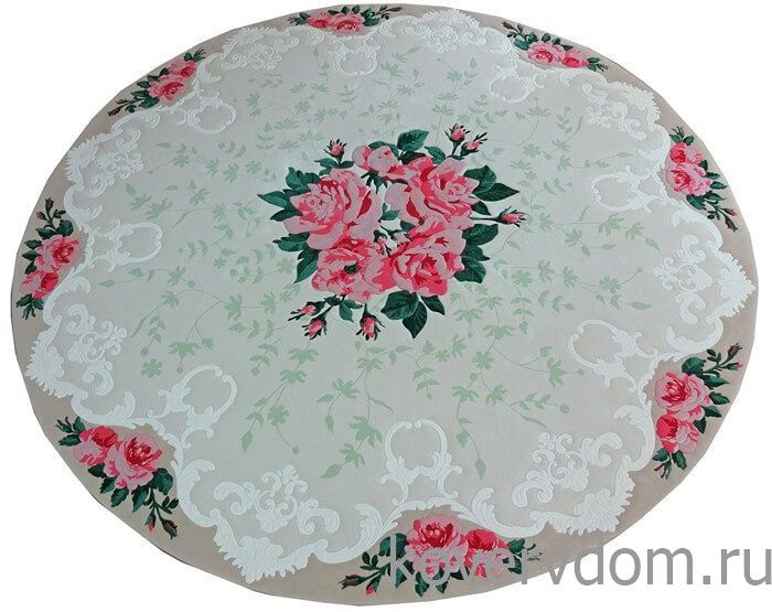 Авторский ковер ручной работы Цветы