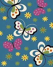 Детский ковер Кристэл 0772 blue