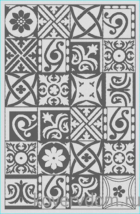 Ковер- циновка Эко 77024-55