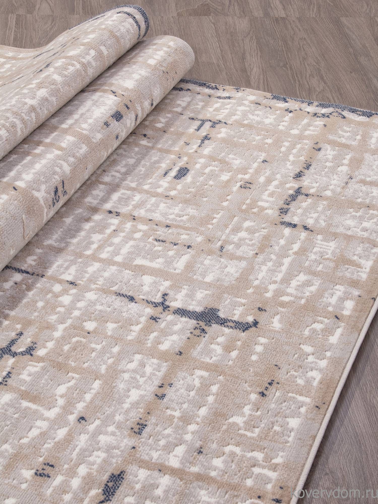 Ковер RICHI 8128 GRAY-BLUE