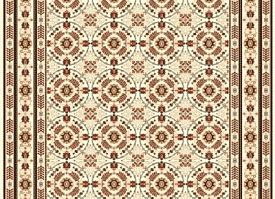 Ковровая дорожка  ч/ш  Виолетта крем