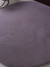 Ковер Шегги серый RABBIT LUXE PX2001 GRAY Круг