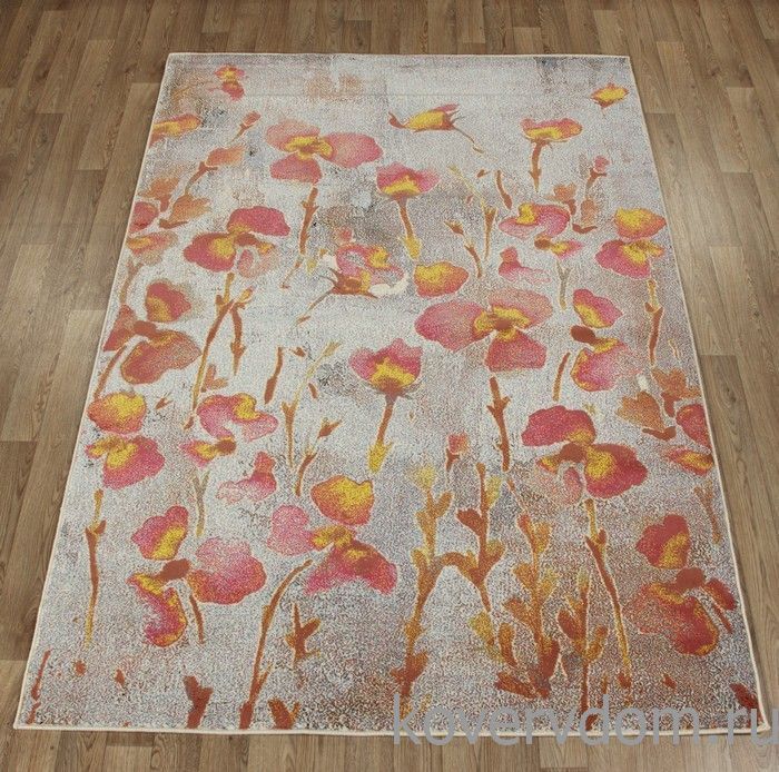 Шерстяной ковер Hunnu R Цветы 6A2365 175