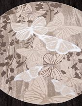 Ковер TEMPO 0156LA POLY IVORY / POLY IVORY Круг