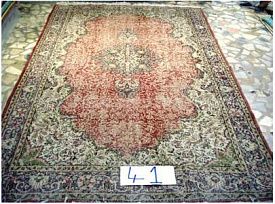 Овальный ковер ручной работы Vintage Look at Me C-41