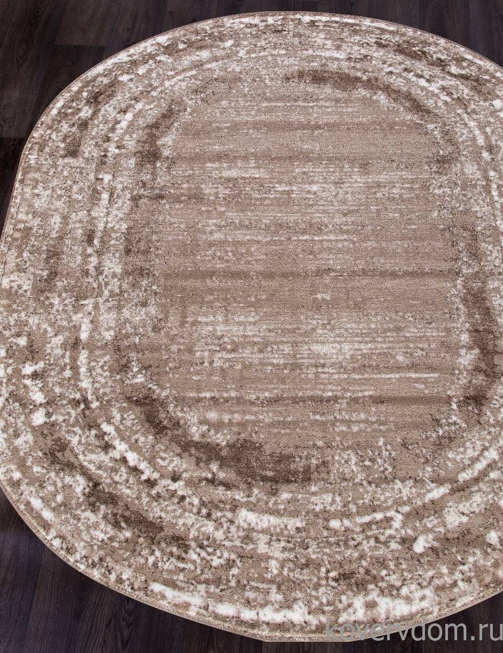 Ковер MARDAN 1280A VIZON COKEN / BROWN Овал