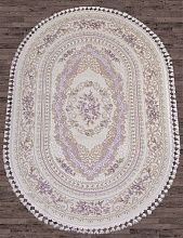 Ковер HUNKAR 7910 PURPLE / PURPLE Овал