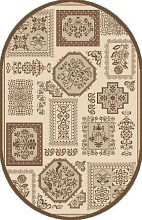 Ковер-циновка Эко 78020-01 ОВАЛ 