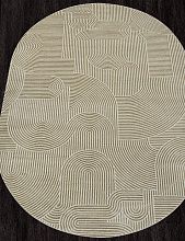 Ковер SIROCCO E508AK D.BEIGE / BEIGE Овал