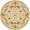 Ковер шерстяной Floare ROCAILLE 315-61569 КРУГ