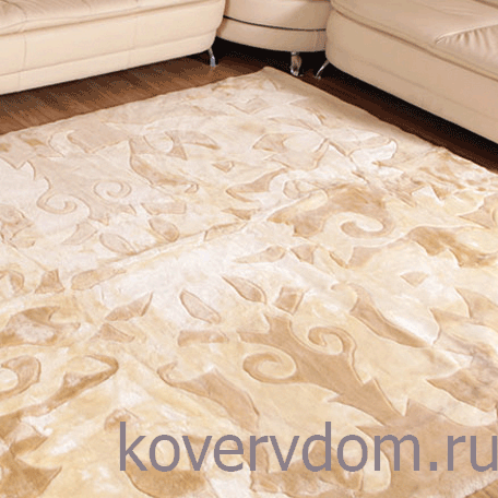 Ковер из стриженной  овчины ФЛЕР 