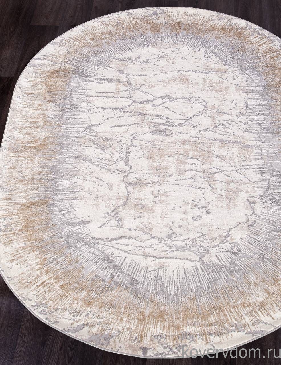 Ковер MODA 9805 ACIK GRI Овал