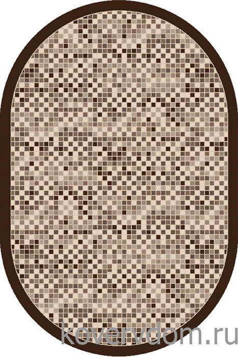 Циновка NOVARO 910-19 ОВАЛ