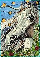 Комплект новогодних сувенирных ковриков 3 штуки 91083