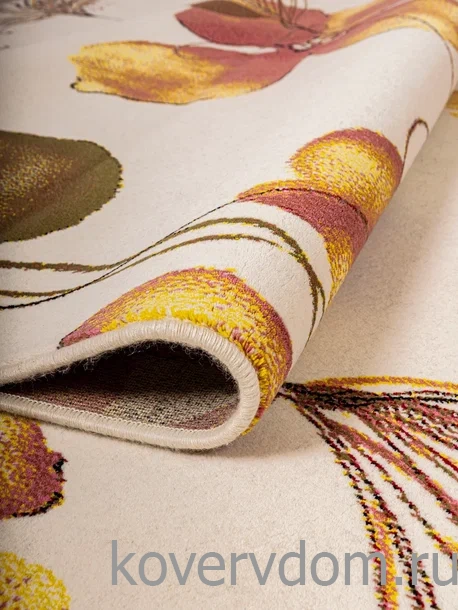 Шерстяной ковер Hunnu Цветы 6A1535 001