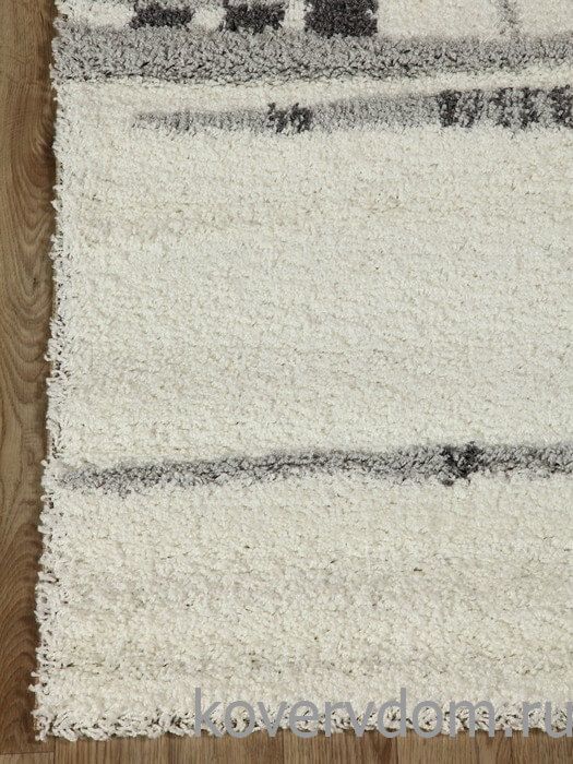 Ковер фризе JAZZY KIMI white
