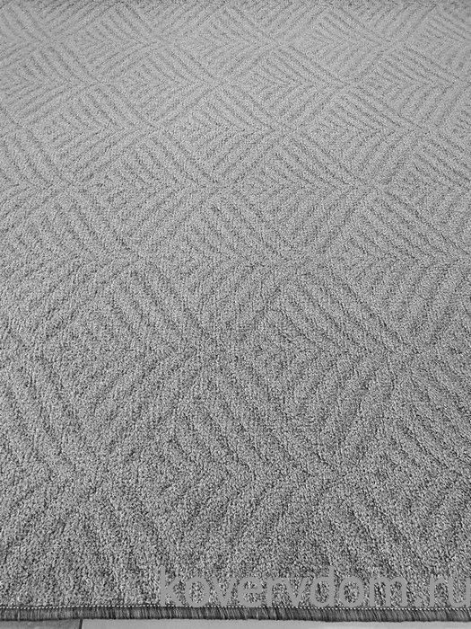 Однотонный ковер-палас TORONTO 915 серый