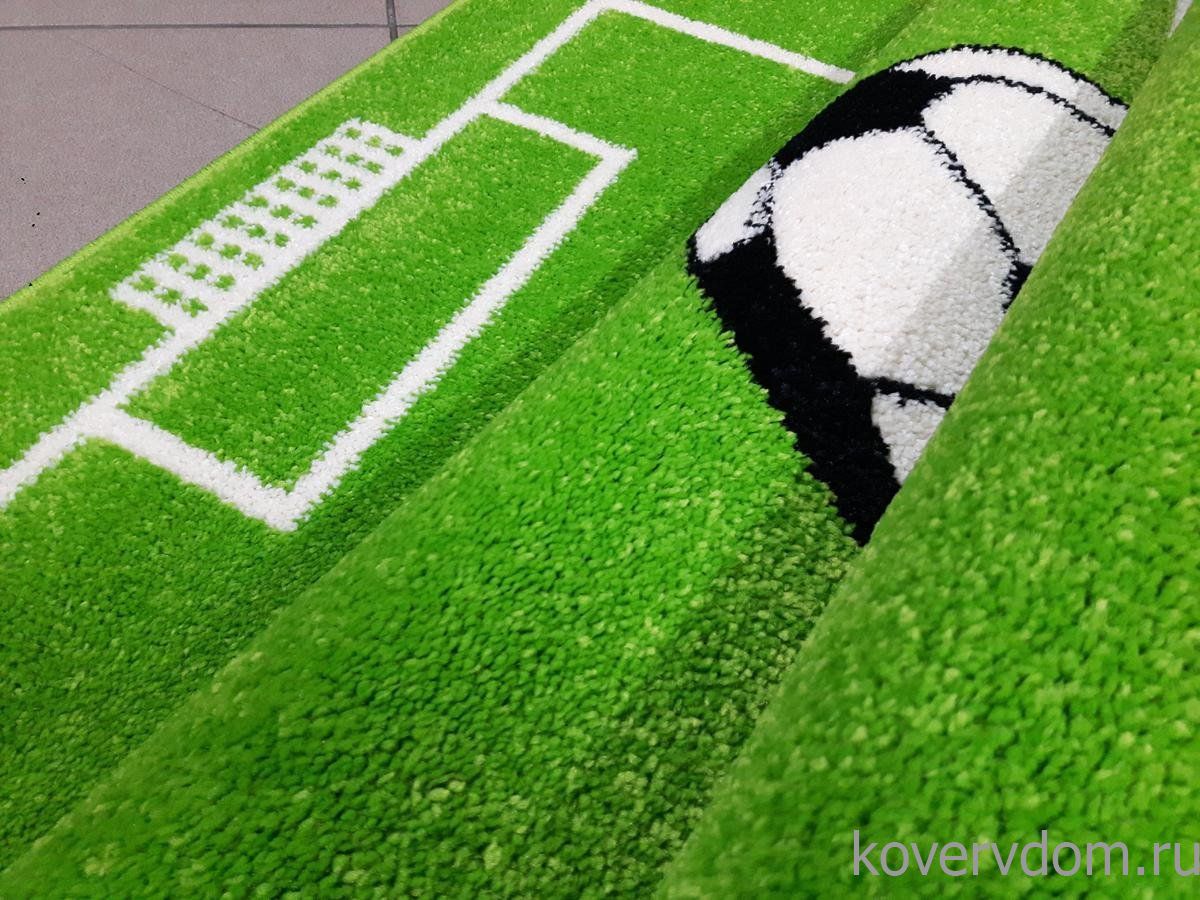Ковер детский FUNKY TOP HOP green Футбольное поле