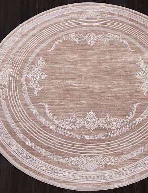 Ковер MILANO 21071Y D.BEIGE / CREAM Круг