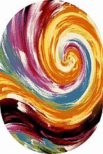 Детский ковер Кристэл 2949 multicolor ОВАЛ 